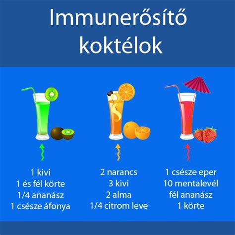 Immunerősítő Koktélok Socialhealth