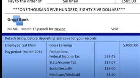 Paycheck Deductions Practice Employment Khan Academy