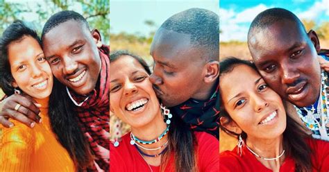 Mzungu Woman Married To Maasai Man Pens Sweet Message To Him Well Be