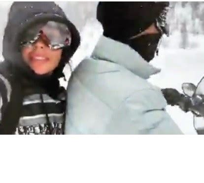 Espetacular Cristiano Ronaldo Acelera Em Mota De Neve Georgina