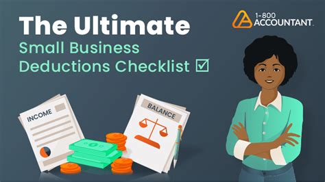 The Ultimate Small Business Tax Deductions Checklist | 1-800Accountant