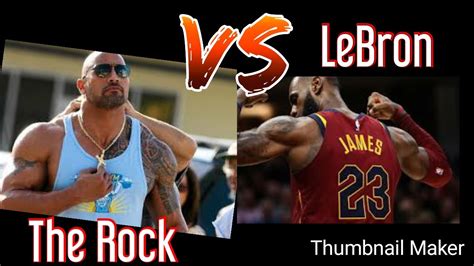 The Rock Vs Lebron James Motivation Youtube