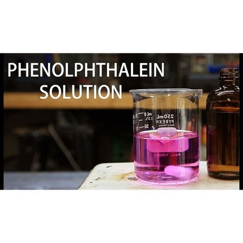 Phenolphthalein Ph Tester Ml Liquid Drops For Soap Making