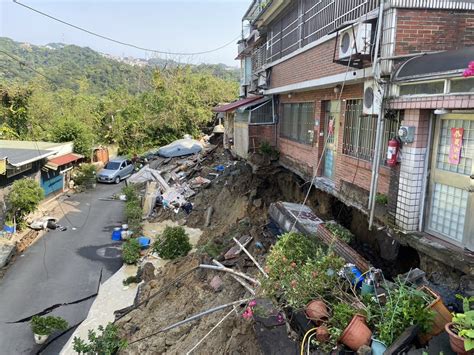 0403花蓮大地震 新店社區山崩 急救7間下陷房屋居民 熱門話題 要聞 經濟日報