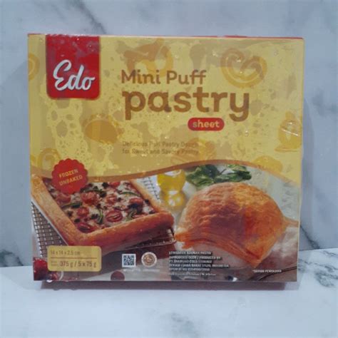 Jual Edo Mini Puff Pastry Sheet G Shopee Indonesia