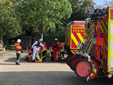 Abc Gas Chlorgasaustritt Feuerwehr Teningen