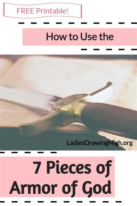 What Are The 7 Pieces Of Armor Of God And Their Significance Ladies Drawing Nigh