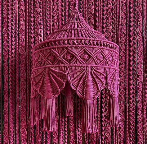 Gorgeous Diy Macrame Chandelier Lampshade Patterns Artofit