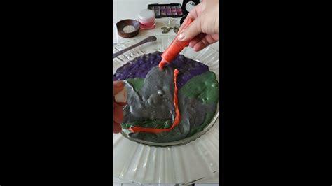 Slime Relax Making A Volcano Slime Is Easy Что делать с темным