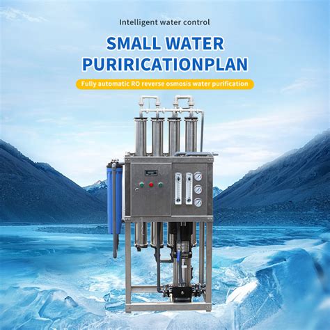 Lph Reverse Osmosis Filtration Pure Water System With Uv Light Water