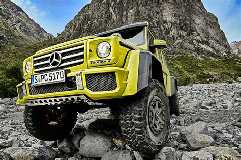 Bask in the off-road glory of the Mercedes-Benz G550 4x4^2 - CNET