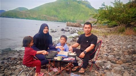 Camping Di Batu Papan Indah Haranggaol Danau Toba Bersama Keluarga