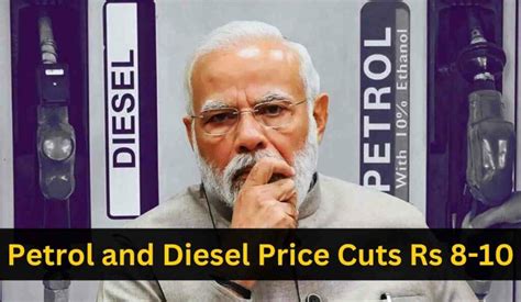 Hope For Relief As Pm Modi Government Petrol And Diesel Price Cuts Rs