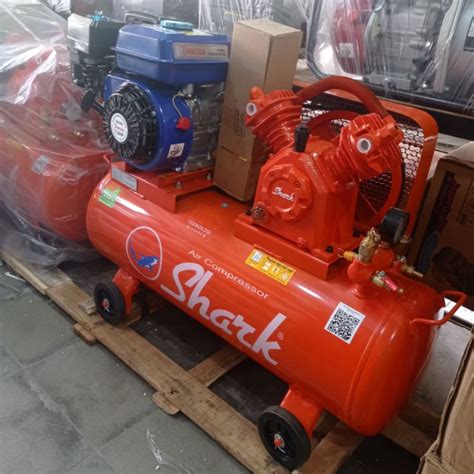 Jual Kompresor Shark 1 2Hp With Tanoss GX200 Tank 58L Made Indonesia