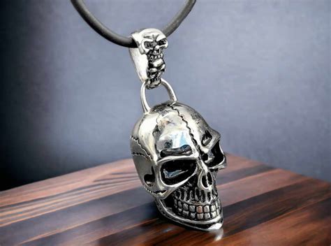 Totenkopf Anh Nger Skulls Edelstahl