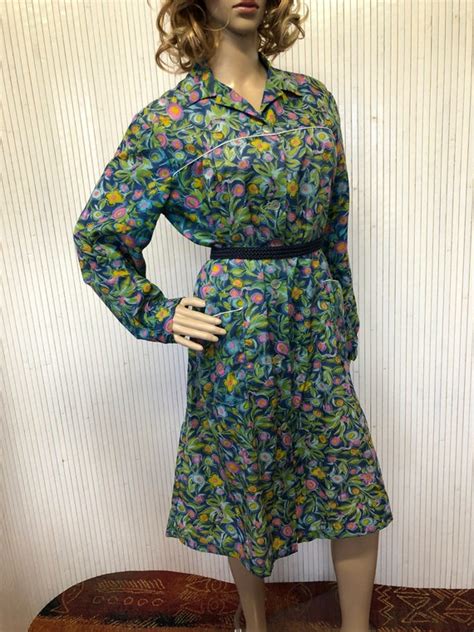 robe tablier nylon vintage - Gem