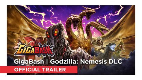 Gigabash Godzilla Nemesis Kaiju Pack Dlc Official Trailer Youtube