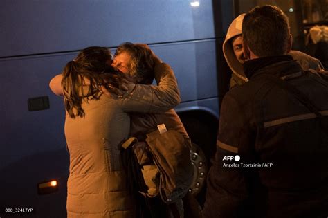 AFP Photo On Twitter Terrified Ukrainians Reach Relatives In Greece