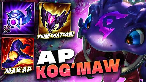 AP KOGMAW MID IS BROKEN How To Carry Season 13 League Of Legends 13