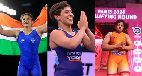 Paris Olympics 2024 Wrestlers Vinesh Phogat And Ans