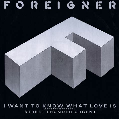 Foreigner I Want To Know What Love Is Extended Version Vinyl PRS