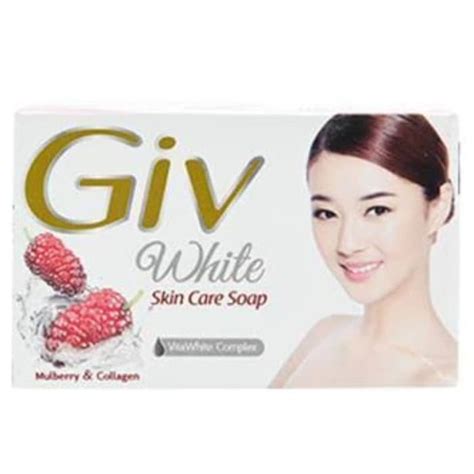 Jual Sabun Batang Giv White Mulberry Collagen Sabun Mandi Gr