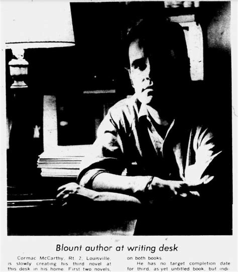 Early Cormac Mccarthy Interviews Rediscovered The New York Times