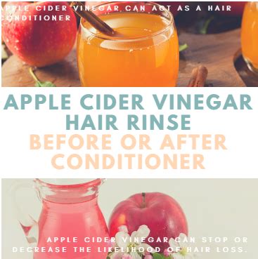 Apple Cider Vinegar Hair Rinse Before Or After Conditioner - Mouthwash Guide For Oral Hygiene