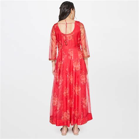 Buy Global Desi Women Printed Maxi Dress From Global Desi At Just Inr