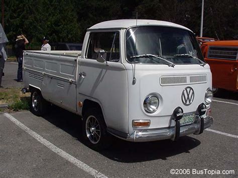 Photos of Original Volkswagen Pickup Trucks; Single Cab and Double Cab ...