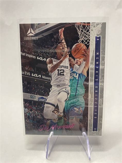 2021 22 Panini Chronicles Luminance Pink 262 Ja Morant For Sale