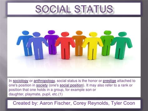 Social Status Power Point