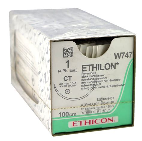 Ethicon Ethilon 1 Suture Shop Sea Lion