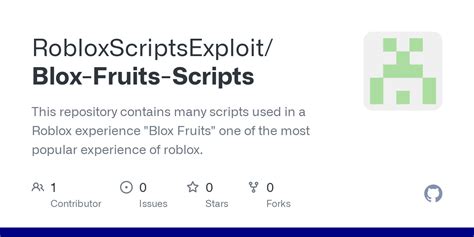 Github Robloxscriptsexploit Blox Fruits Scripts This Repository Contains Many Scripts Used In