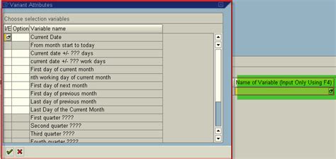 Dynamic Variant Creation In Sap Abap Sap Community