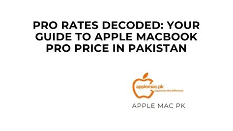 Ppt Pro Rates Decoded Your Guide To Apple Macbook Pro Price In