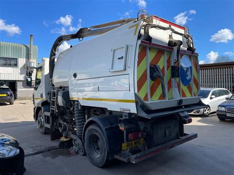 Euro Daf Lf Johnston Vt Dual Sweep Road Sweeper