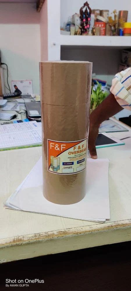 Color Brown F F Bopp Transparent Tape At Rs 25 Piece In Agra ID