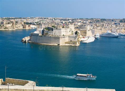 Porto Grande Valletta Capital De Malta Foto De Stock Imagem De