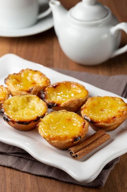 Premium Photo Pastel De Nata Or Pastel De Bel M Traditional