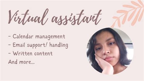 Be Your Personal Virtual Assistant By Ros26 Fiverr