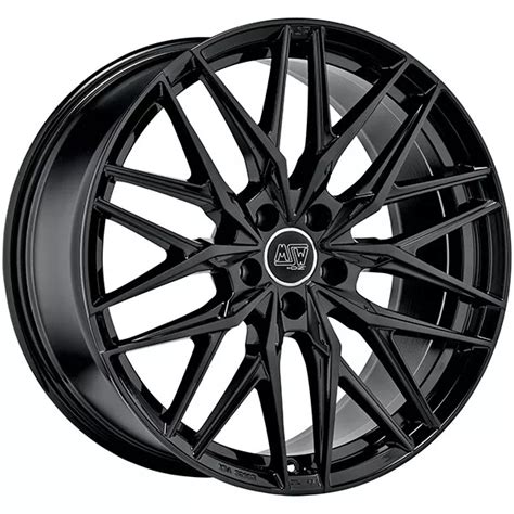 JANTES ROUES MSW Msw 50 Pour Mg Mg4 Xpower 8 5X20 5X112 Gloss Black Elh