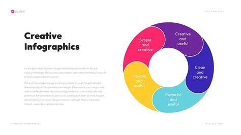 Circle Flow Chart Diagram Template For Powerpoint Mslides