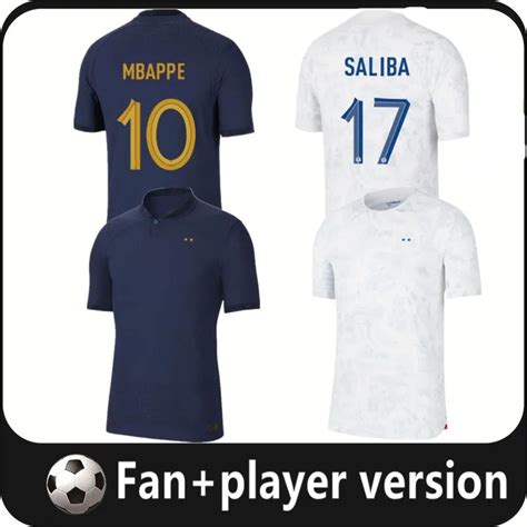 22022 BENZEMA MBAPPE GRIEZMANN Soccer Jersey 22 French KANTE POGBA