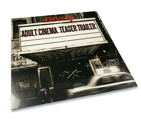 Adult Cinema | 'Teaser Trailer' 180G Black Vinyl | Adult Cinema Store