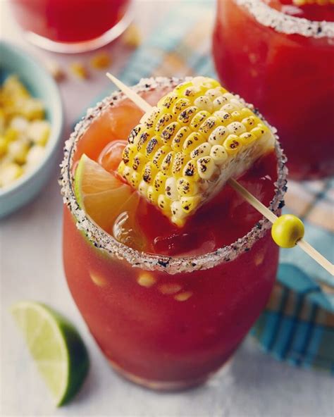 BBQ Corn Caesar Mott S Clamato Caesar Bbq Corn Food Spicy Recipes