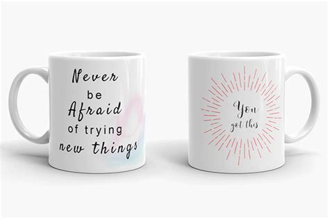 Inspirational Quotes Mug Designs On Behance