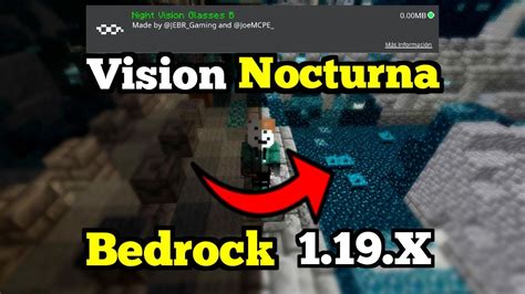 Como Tener Vision Nocturna Minecraft Bedrock X Night Vision En