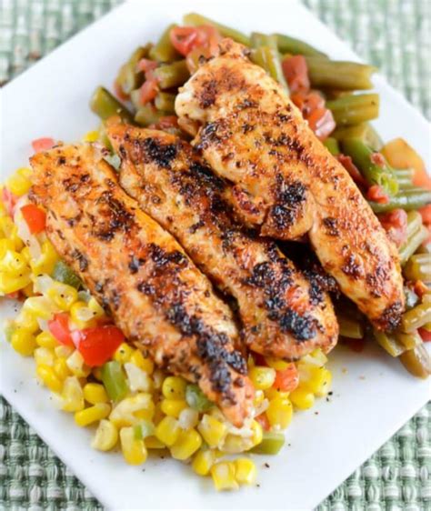 Blackened Chicken Salad With A Cajun Creole Dressing Flavor Mosaic