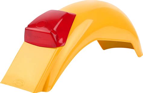 Polisport Preston Petty It Rear Fender Dark Yellow For